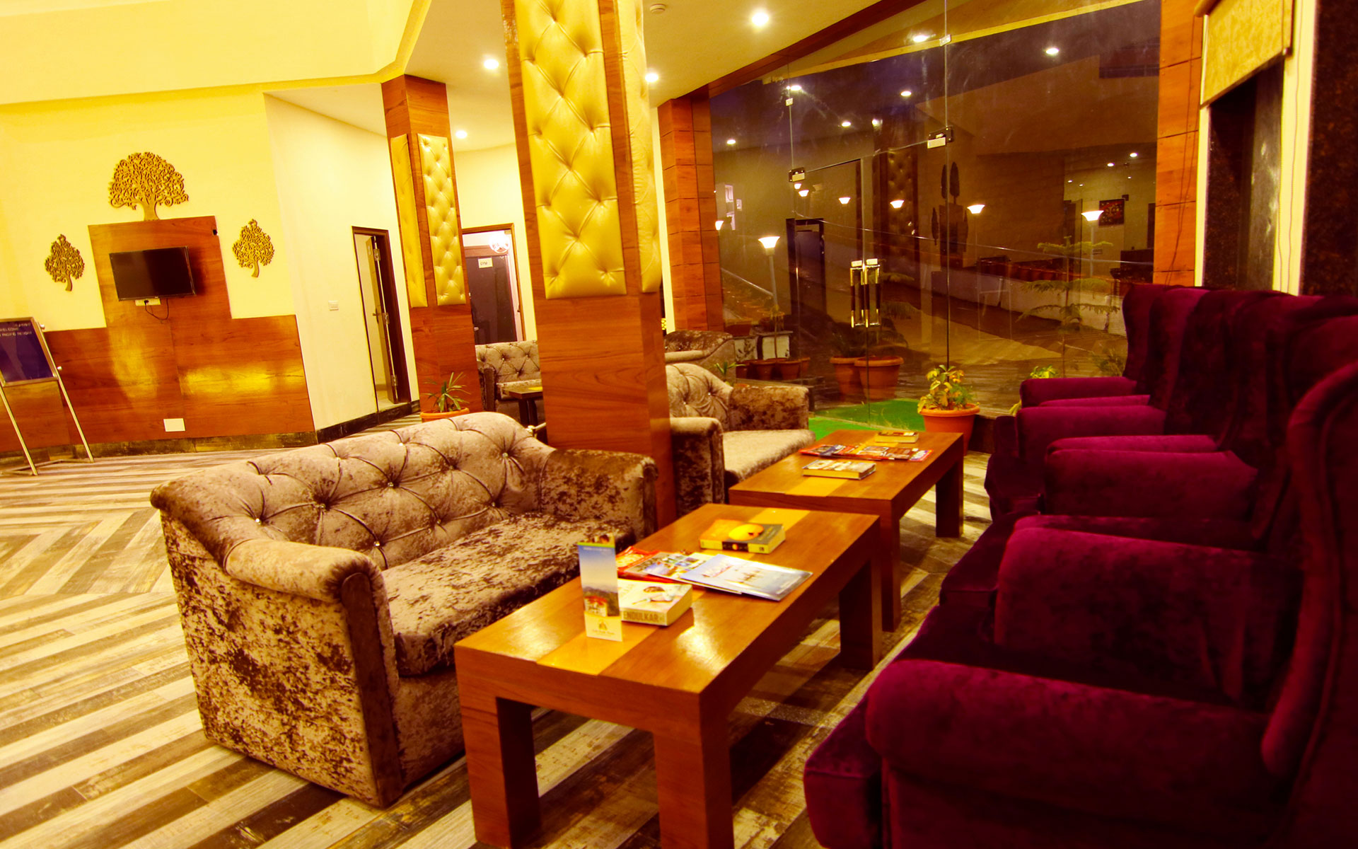 Kufri Pacific Resort Guest Sitting Area